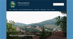 Desktop Screenshot of pilisszentlaszlo.hu